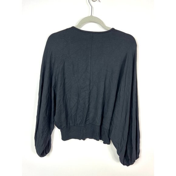 Express black‎ low cut sweater NWT - Picture 7 of 8